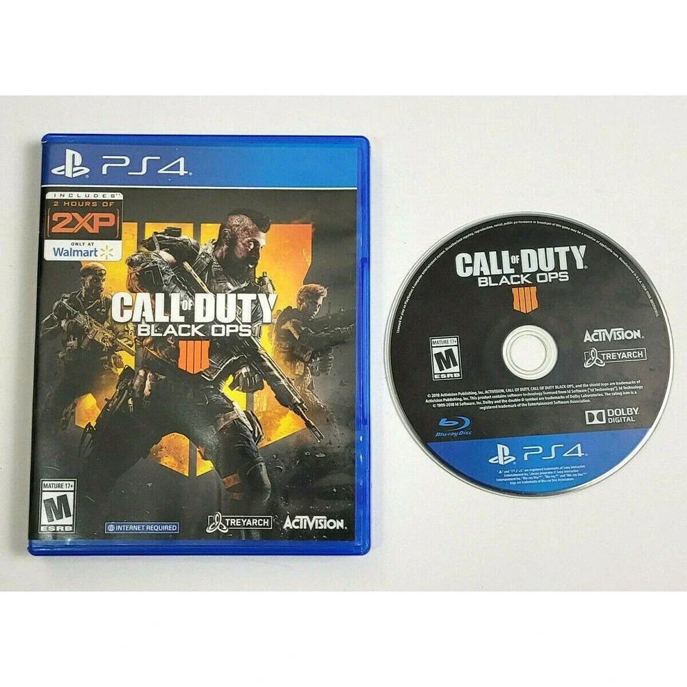 CALL OF DUTY: BLACK OPS‎ 4 -  PS4 - PLAYSTATION 4 GAME